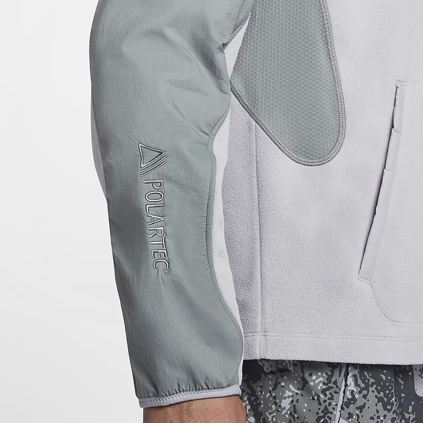 Nike Stand Collar Comfortable Casual Running Long Sleeve Jacket Men Jacket Gray FV9964078