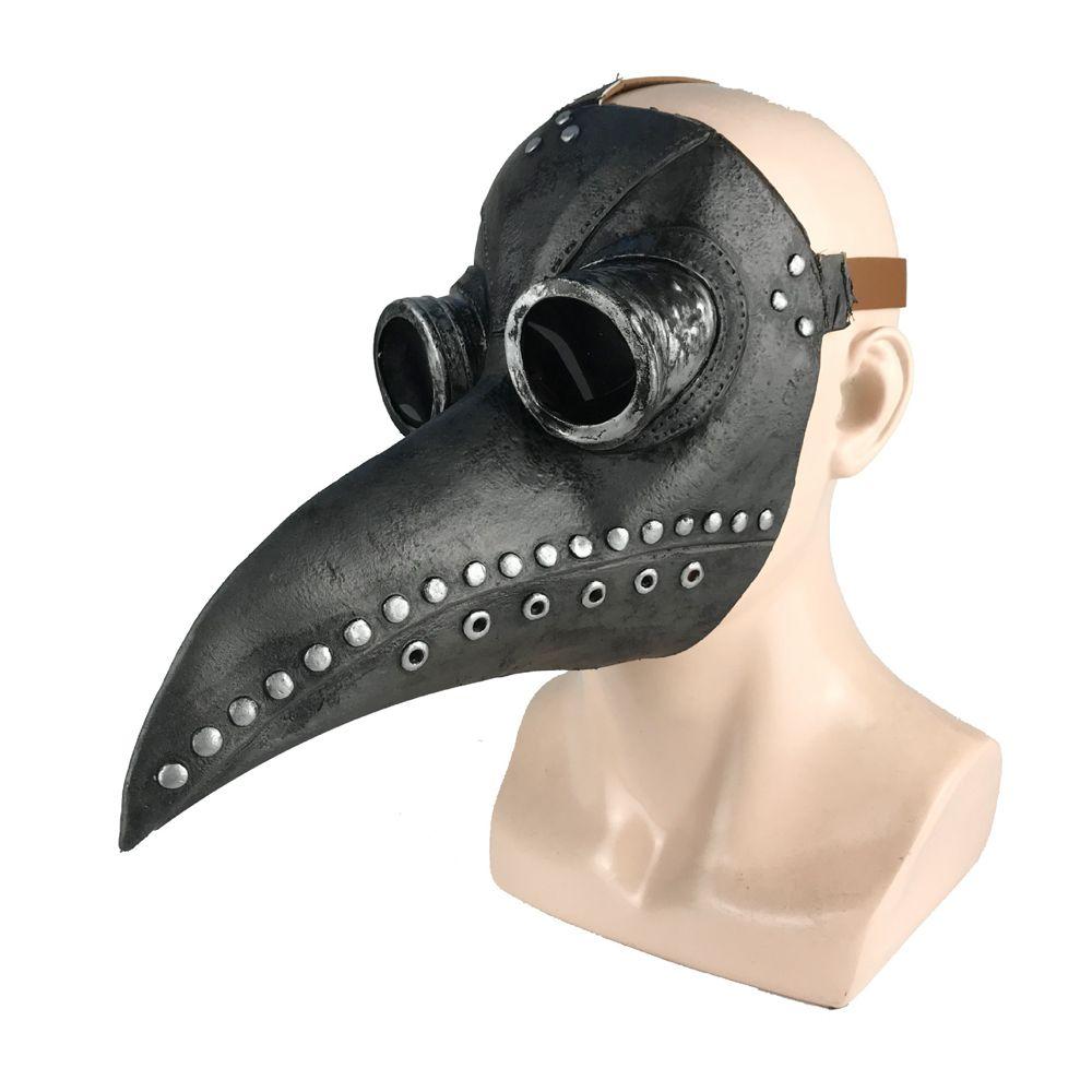 Masquerade Prop Halloween Scary Masks Party Cosplay Props Medieval Steampunk Mask Doctor Bird Mask