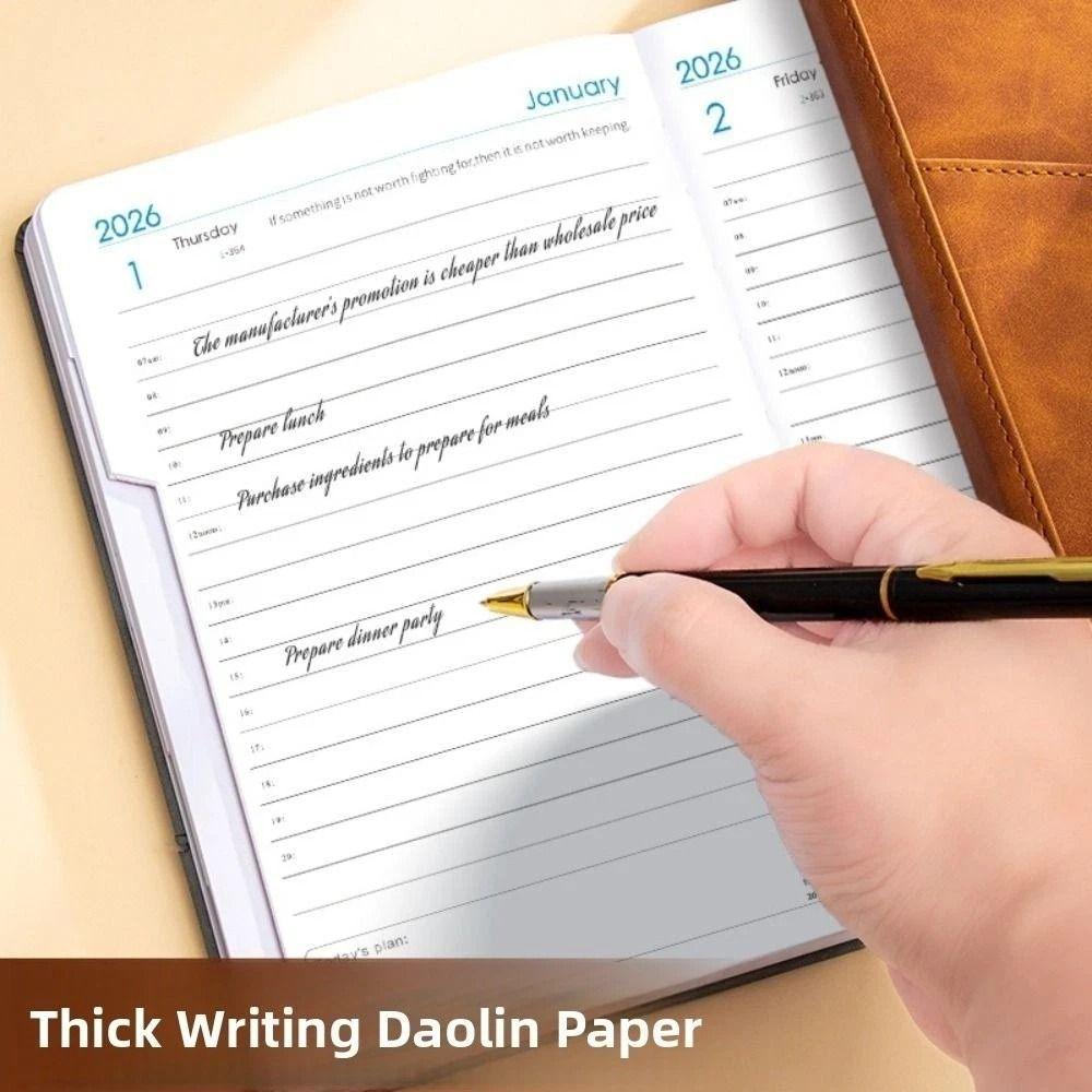 To Do List Agenda Book A5 Daily Planner Creative Calendar Book  Students