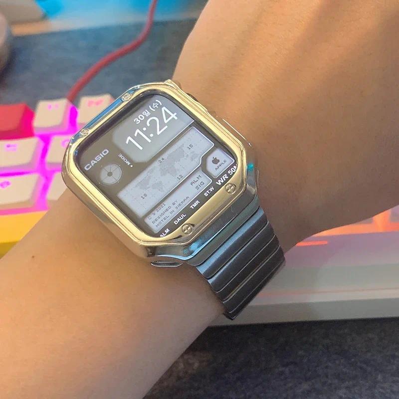 TPU Hülle Bumper Schutzhülle kompatibel für Apple Watch ultra 3 2 49MM 45mm/41mm 44mm/40mm 42mm/38mm iWatch Series11 10 9 8 6 5 4 3