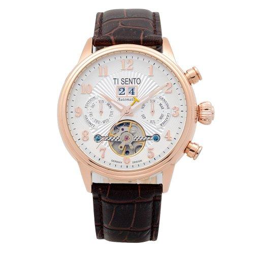 [TISSENTO] TISSENTO Men's Automatic Leather Watch TS50071