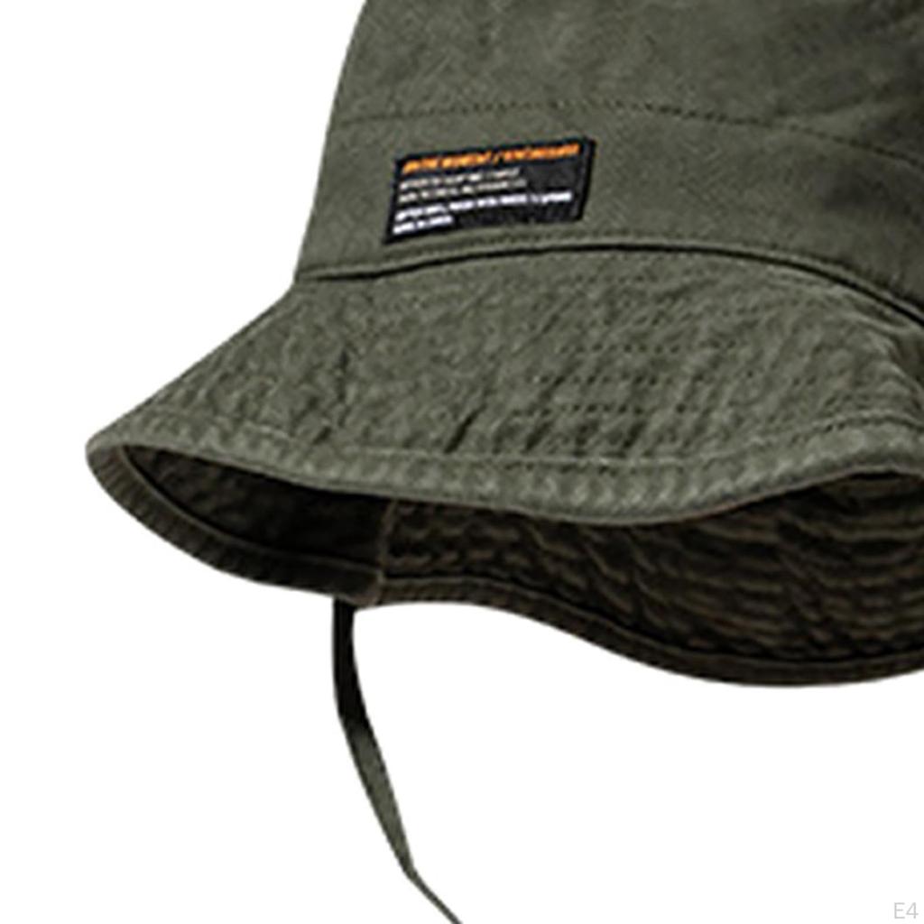 Casual Bucket Visor Sun Hat Fisherman Hats for Hiking Camping