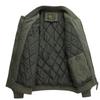 Men's Military-Style Cotton Padded Flight Jacket - Retro Casual Workwear for Autumn/Winter