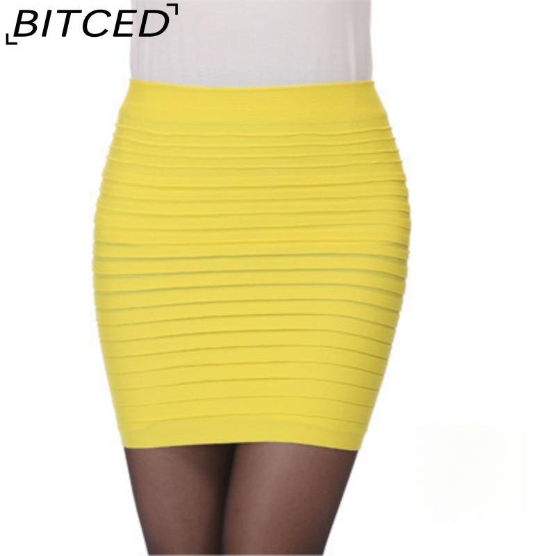 BITCED Women's Fashion Casual Solid Color Print Summer Spring Skirt Trousers&Pants