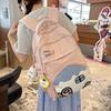 Japan and South Korea large-capacity trendy backpack fashionable and cute junior high school student schoolbag high-value student backpack