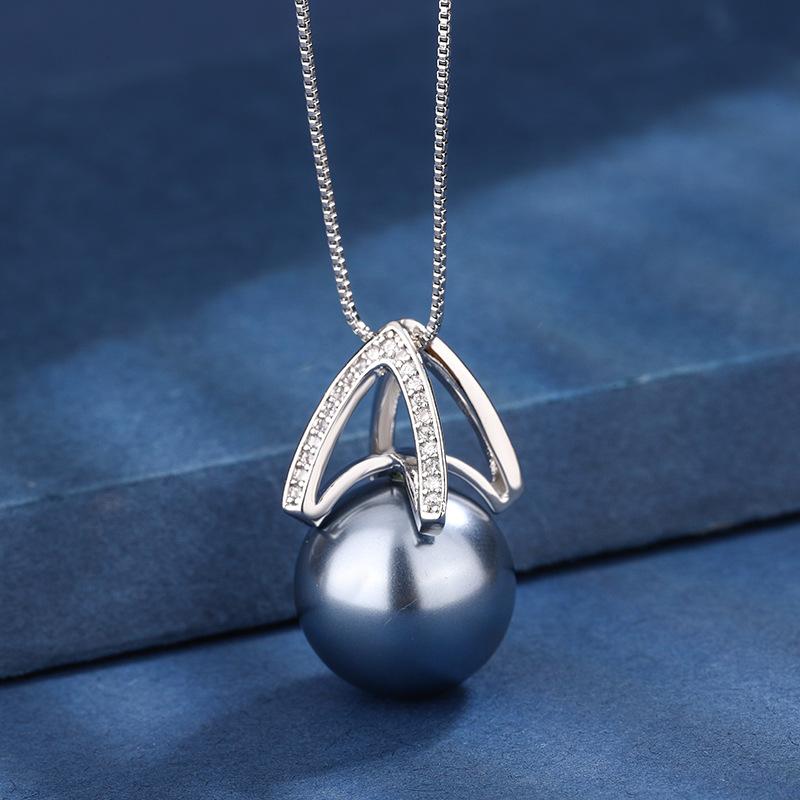 

Ювелірні вироби Мідна основа Позолочений Імітація перлів Ретро Простий набір 14-12 мм