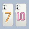 Fashion Black Number Football Phone Case For Xiaomi Redmi Note 15 14 5G 13 12 10 11 Pro Plus 4G 14C 13C 12C Soft TPU Gift Cover