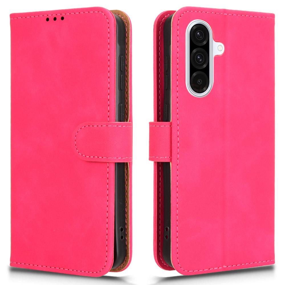 

Шкіряний чохол-гаманець із відкидною кришкою для Samsung Galaxy A56 5G, стійкий до падінь Rose