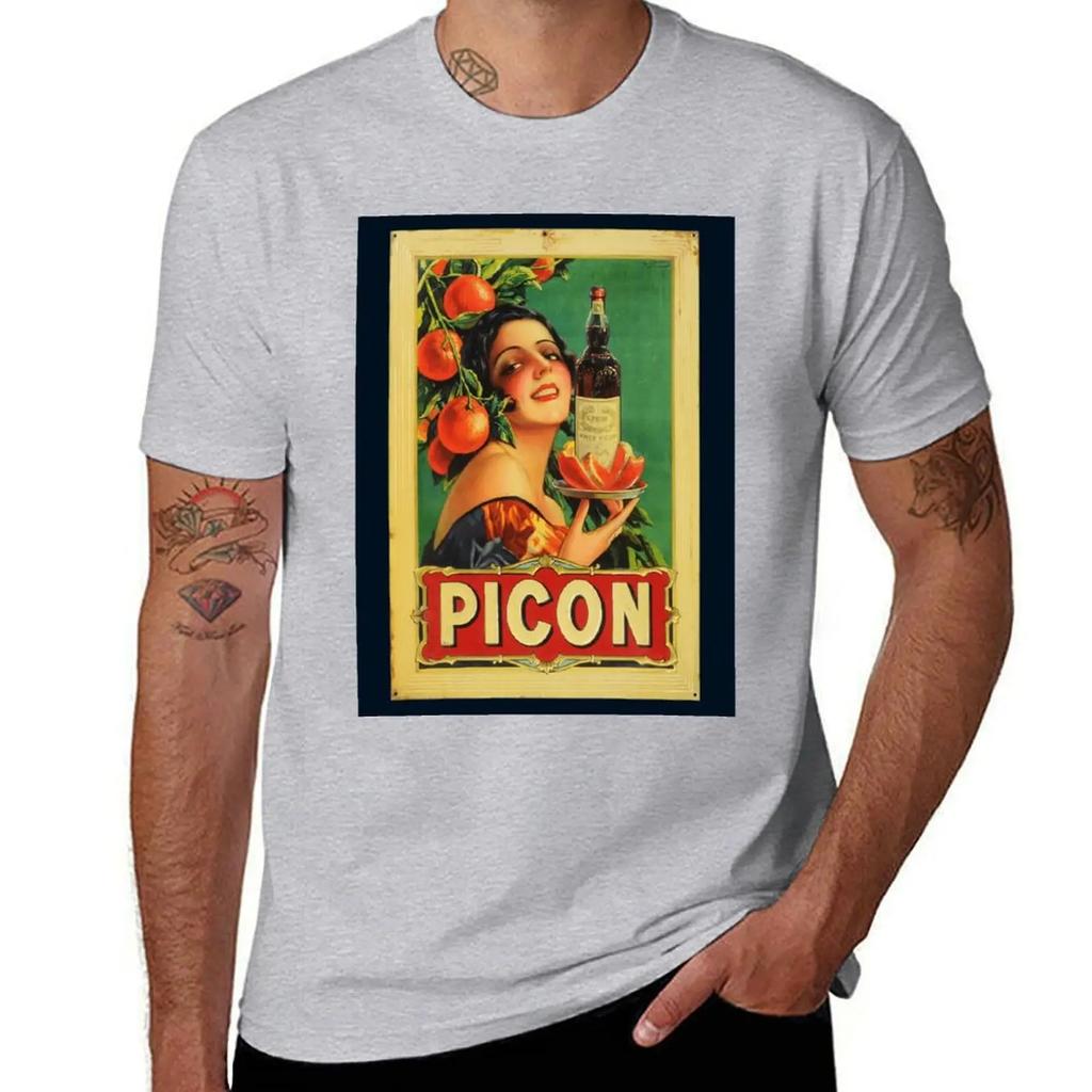 Picon T-Shirt anime tshirt shirts graphic tees black t-shirts for men