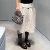 Sheepskin Version~ Leather Round Head One Word with Ballet Shoes Women's Soft-soled Mary Jane Single Shoes Flat-soled Small Leather Shoes Laden Shoes