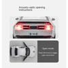 1/32 Scale Dodge Challenger Hellcat STR Red Eyes Toy Car DieCast Vehicles Metel Cars Decoration Pull Back Model Cars with Sound and Light