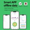 SHAREWELL Pro Localizzatore GPS per Calcio per Allenamento con Mappa di Calore Analisi degli Sprint Riproduzione della Traiettoria Plastica Resistente