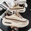 Bright Color Men Street Style Casual Shoes for Men Punk Chunky Social Men's Sneakers Large Size New Platform Vulcanized Sneakers