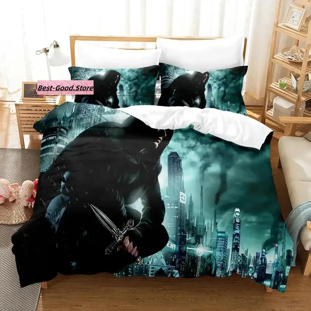 Vampire Beding Set Single Twin Ful Quen King-Sized Dimensionsd Dimensions Bed Linen Set Aldult Kid Bedrom Duvetcover Sets 3D Print Anime Werewolf