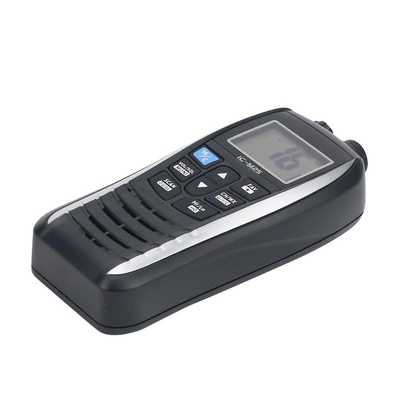 Waterproof IC-M25 5W 5KM VHF Marine Radio Marine Walkie Talkie VHF Handheld Transceiver