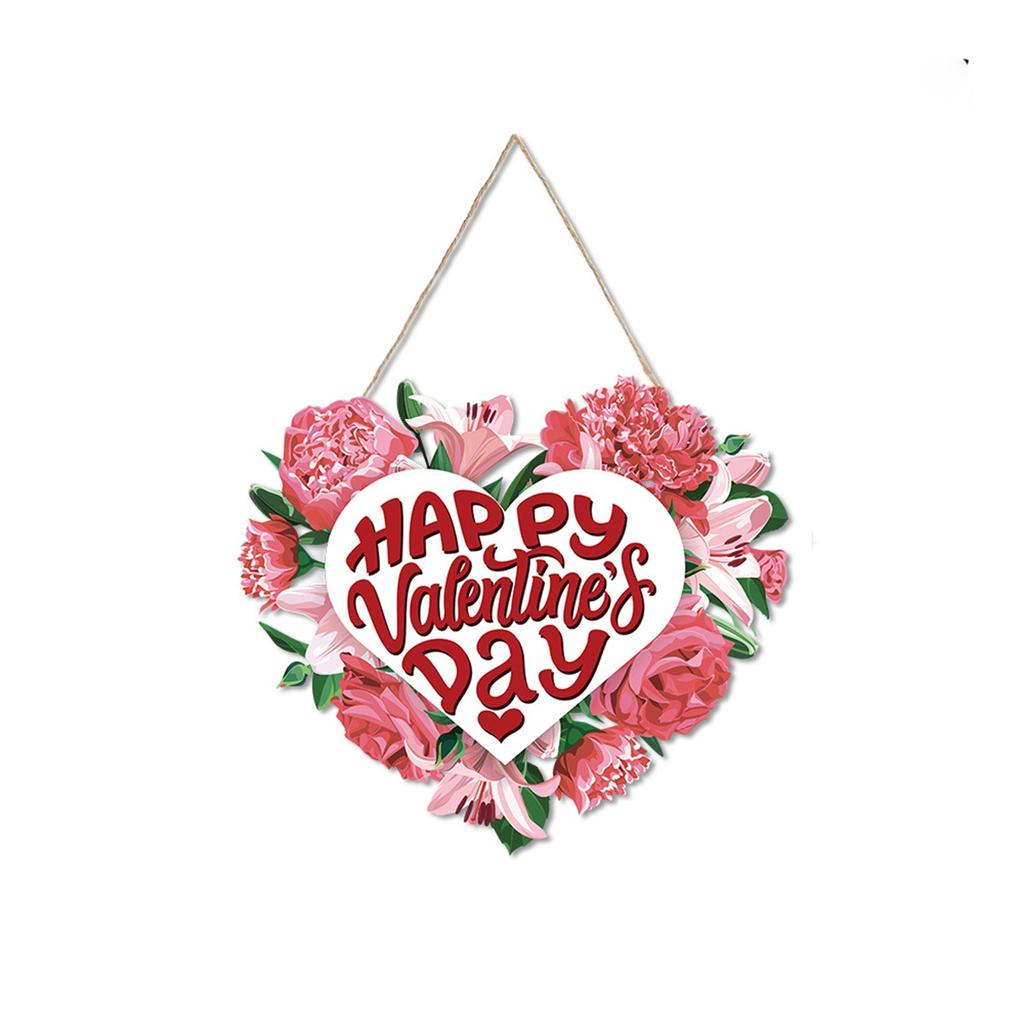 Valentine's Day Gifts Garland Paper Door Hanging Engagement Wedding Decorations Party Supplies