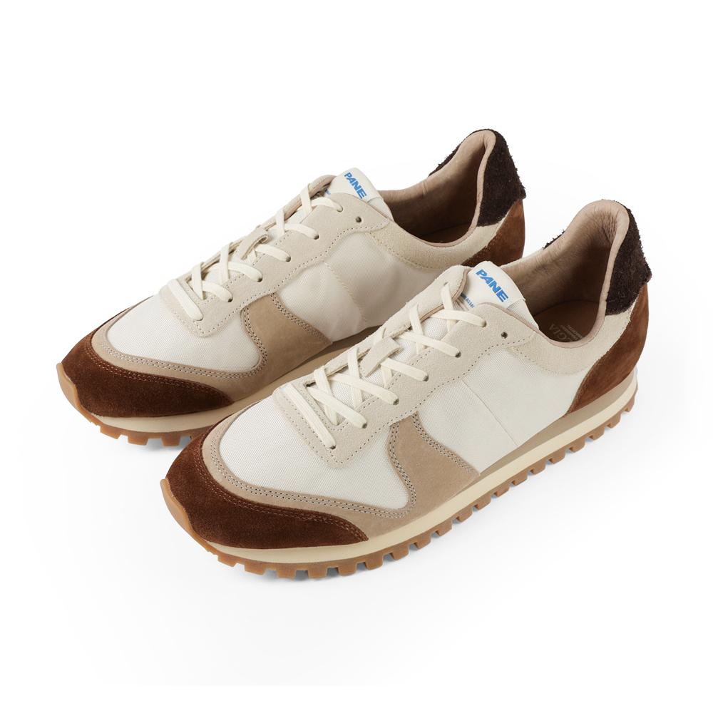 PANE Pace Nostalgia Modell DESERT CAFE Rutschfest Und Atmungsaktiv Niedrige Freizeitschuhe Unisex Mokka PN5098BRN20B