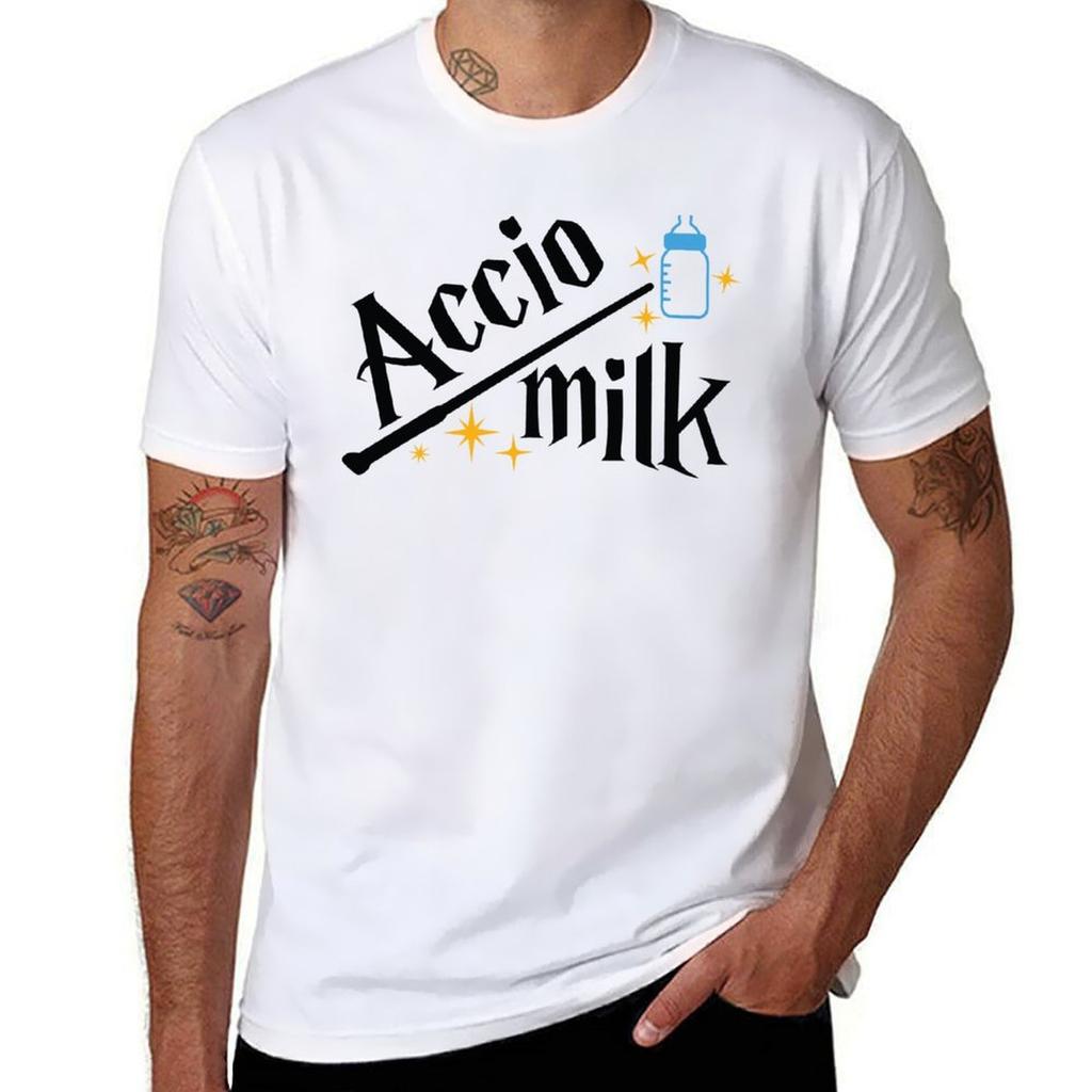 Accio Milk Tshirt Lightweight Casual Summer Tshirt