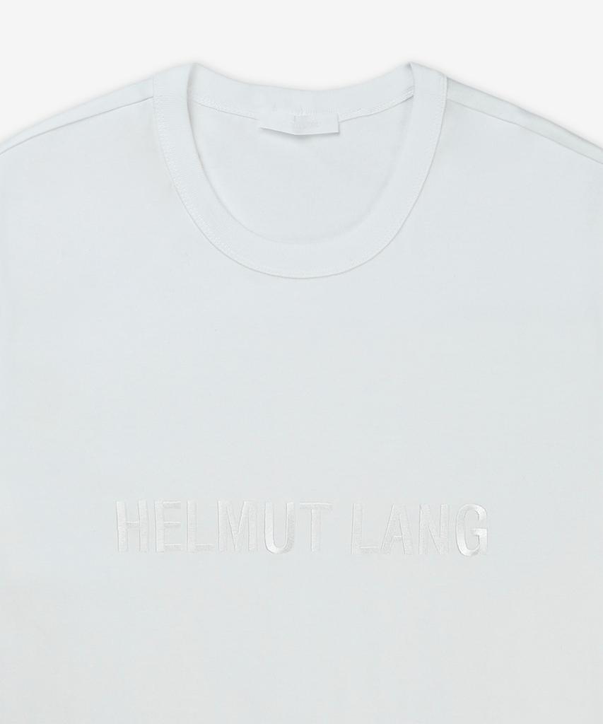 HELMUT LANG Logo Short Sleeve T-Shirt - White / O04Hm599100