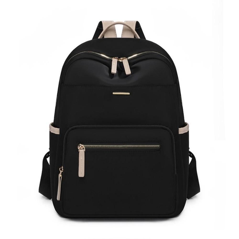 New simple commuter women's bag nylon lightweight multi-layer student schoolbag large-capacity versatile casual backpack