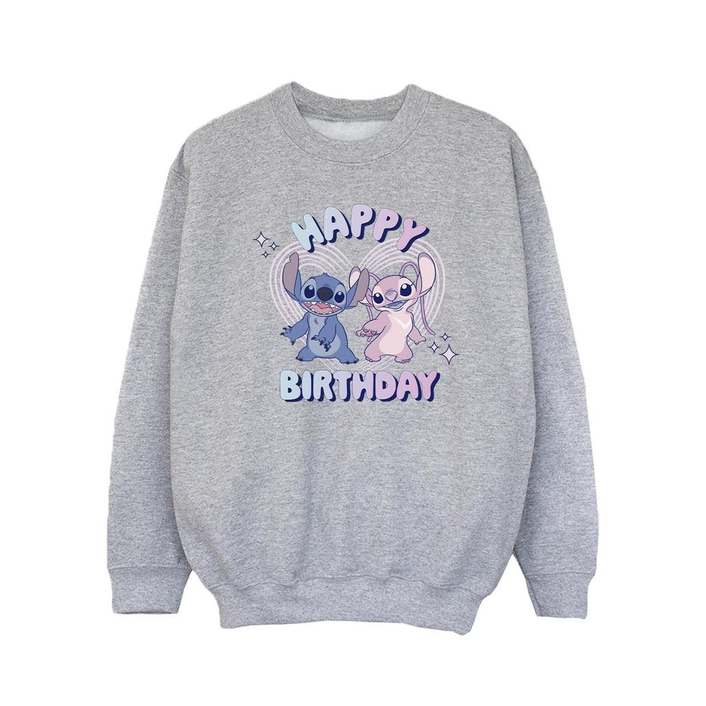 Lilo & Stitch Mädchen Alles Gute zum Geburtstag Sweatshirt