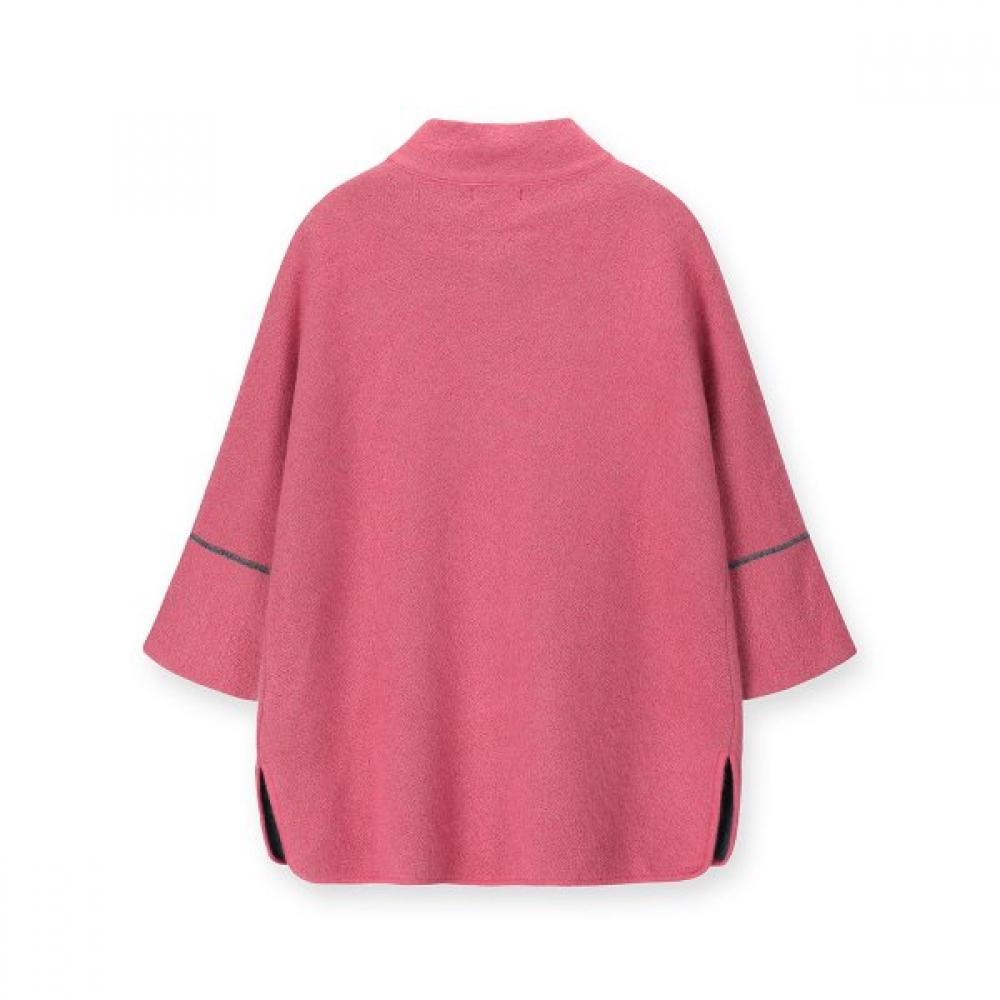 Furina Kid Mohair Blend Half Coat
