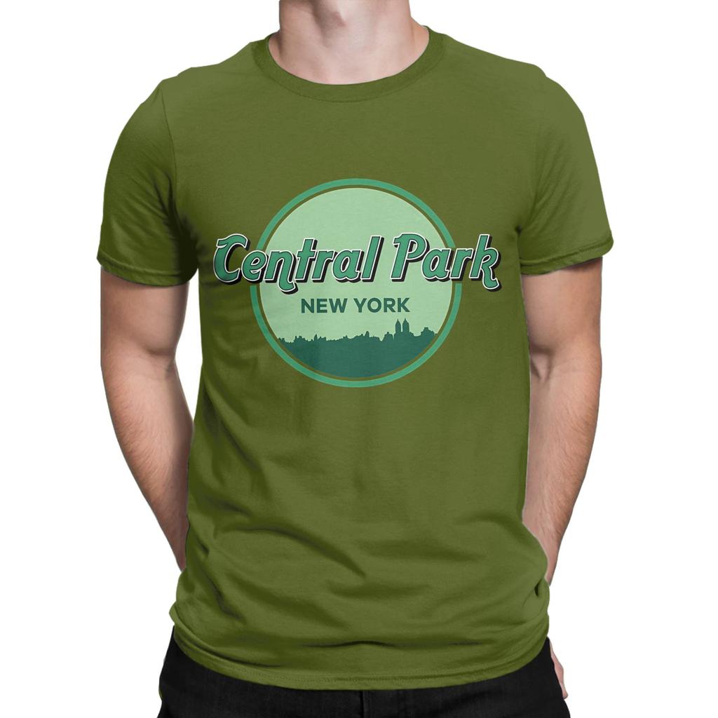 Central Park green Graphic Funny 100 Cotton TShirt central park season 3 Tops Tees For Unisex