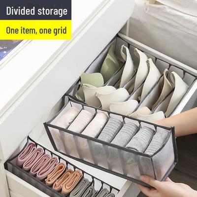 Home Organizer Aufbewahrungsbox für Unterwäsche, Socken und BHs - Schubladenteiler für Kleidung und Dessous