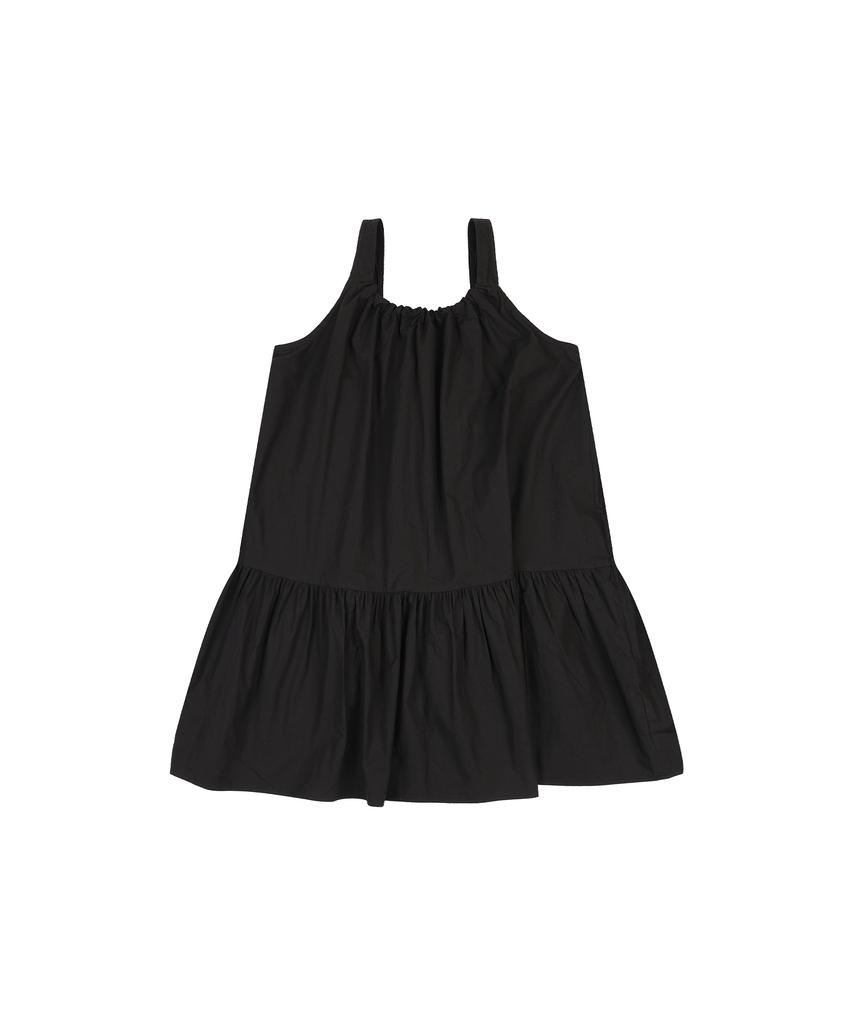 DELICCENT Ribbon Two-Way Dress [Black]