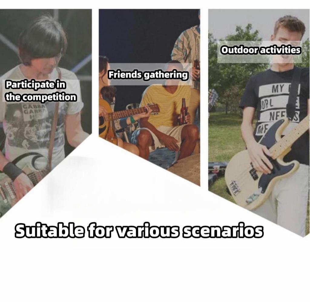 Gitarrengurt, verstellbar, strapazierfähig, verbreiterung, verdickend, Denim-Baumwolle, Gitarrengurte