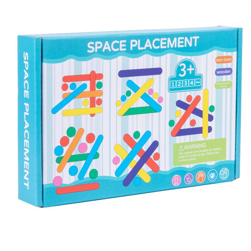 Creative Rainbow Shape Jigsaw Puzzle Toy for Kids – Educational, DIY, Wooden 