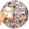 100 Autocollants de Football, Autocollants Imperméables de Football Américain, Autocollants Pour Bagages, Skateboards et Casques