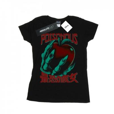 Camiseta feminina/senhora de algodão venenoso da Rainha Má