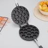 19/37 Holes Plum Blossom Cake Mold Double-Sided Ice Cream Cone Maker Egg Waffler Iron  Household