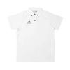 Phiten Light White Polo Shirt, Size M