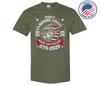 Corpo dei Marines degli Stati Uniti 250° Anniversario 1775–2025 Verde Militare 100% Cotone Maglietta Uomo Donna Tee Top