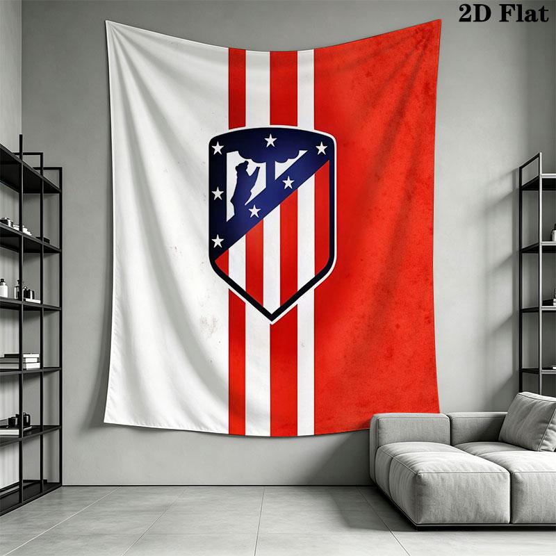 Atleti E Wall Hanging Printed Fabric Blanket Decorative Tapestries for Bedroom Living Room Home Decor