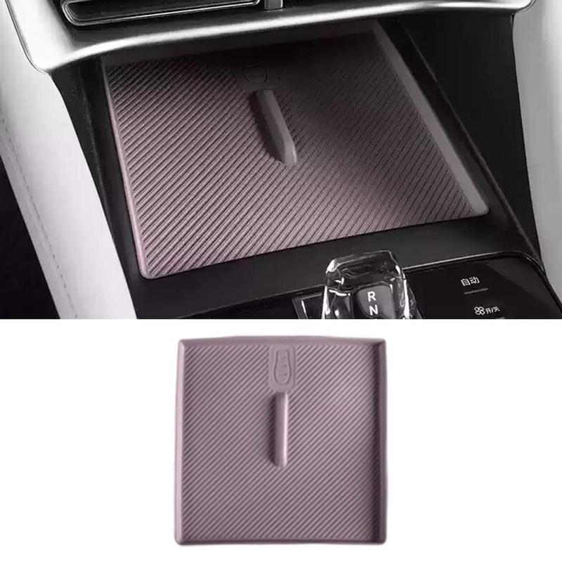 Car Decoration Wireless charging protective pad For BYD Song Plus 2025 Black Grey Purple Car Upgrade Modify A Car