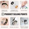 R18 Smart Ring Enamel Color Heart Rate Blood Pressure Oxygen Sleep Monitoring SmartHealth Women's Ring