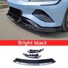 Three-stage Front Bumper Lip For BYD Seal EV 2022-2025 Spoiler SportyFront Lip Body Parts Bumper Protection Kit