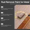 150g  Metal Rust Removal Paint Metal Surface Rust Removal & Rust Prevention Long Lasting Protection Rust Quick Drying With Brush