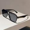 KAMMPT Vintage Pilot Sunglasses 2026 New Fashion Double Bridge Outdoor Casual Shades Men Women Trendy Brand Decor Sun Glasses