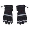 Winter Rechargeable Electric Warm Heated Gloves Men Women Battery Powered Heating Gloves with Reflective Strips for
