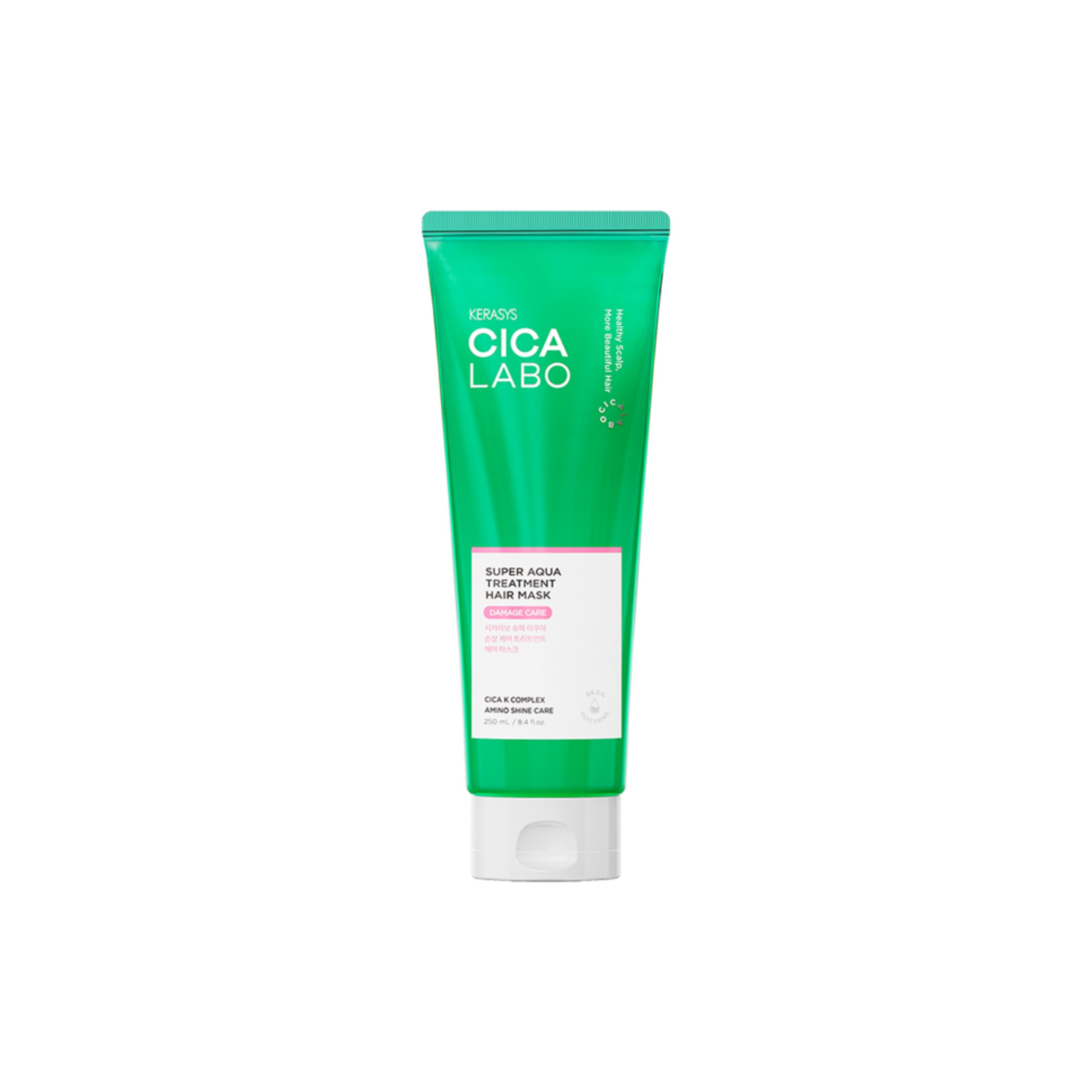 Kerasys Cica Labo Super Aqua Damage Care Behandlung Haarmaske 250ml green