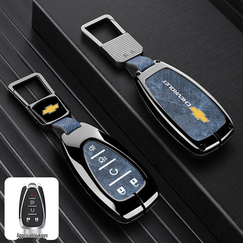 Chevrolet Key Case for Equinox, Malibu XL, Trax, Trailblazer, Orlando, Monza - Car Shell Cover