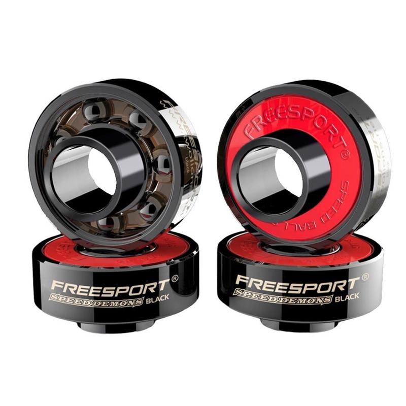 Freesport Skating Bearings Slide  Wheel Ceramic Bearing Skateboard Integrated Skateboard Bearing чёрный