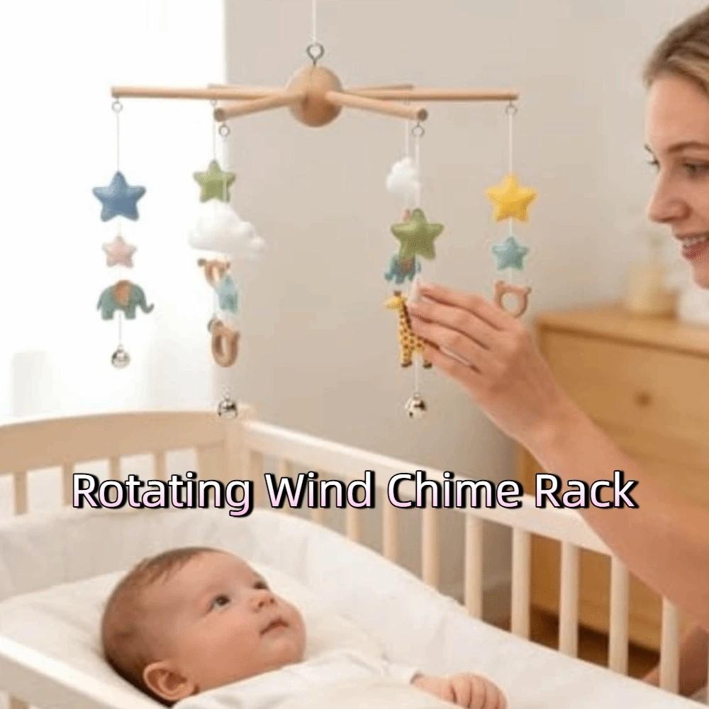Anti-rust Wooden Mobile Frame Smooth Wind Chime Frame DIY Wind Chime Kit Garden Decor
