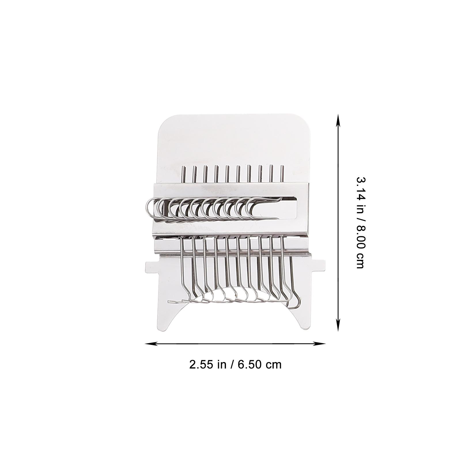 

1 Set Mini Weaving Loom Compact Wooden Loom For Clothes Repair Small Holes Diy Mending Tool Weaving Machine For Jeans Socks