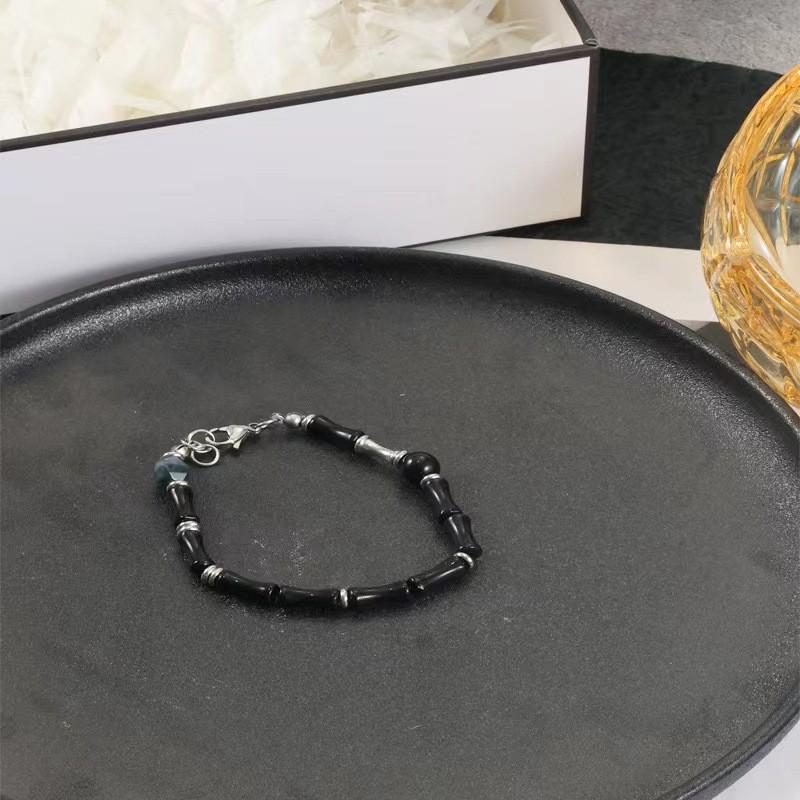 Fashion Unique Design Bracelet For Travel Souvenirs Elegant Black Style Bamboo