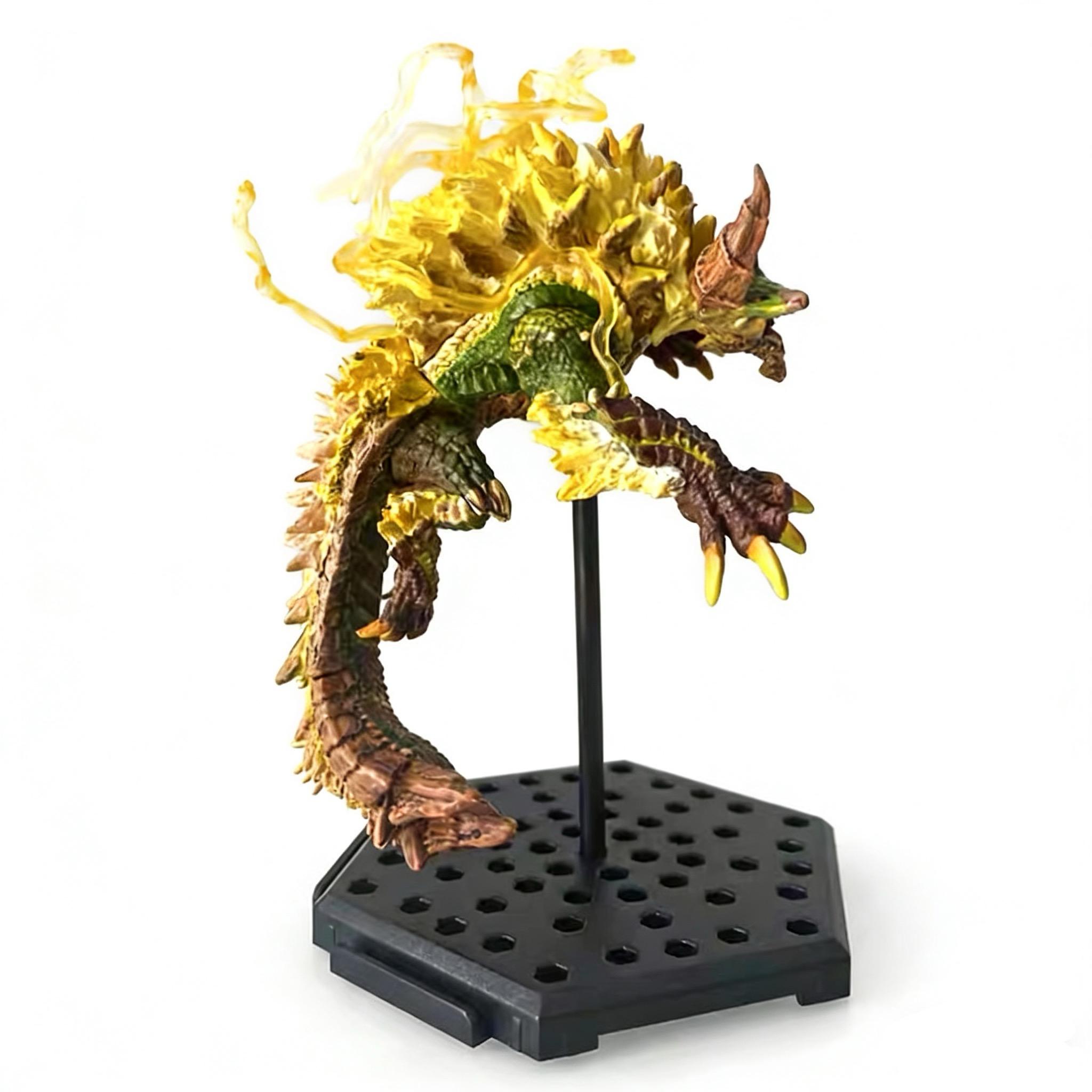 

NEW Monster Hunter World Ice Borne Dragon Model Thunderlord Zinogre Decoration Collection Action Figure Gift Toy